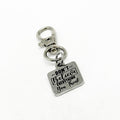 Don't Believe Everything You Think Clip On Charm, Motivating Her, Encouraging Him, Key Chain, Bag Charm, Motivational, Encouragement, Friend